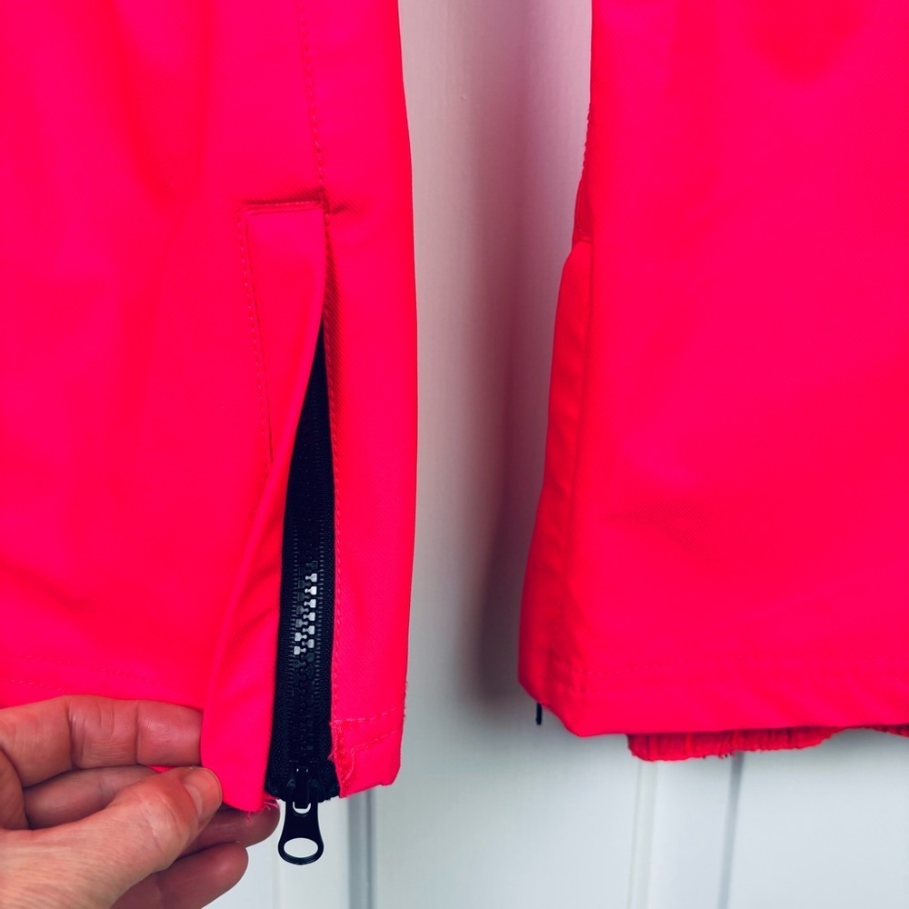 Aperture Technical Outerwear 10,000 MM Waterproof Neon Pink Snow Pants - Picture 7 of 14
